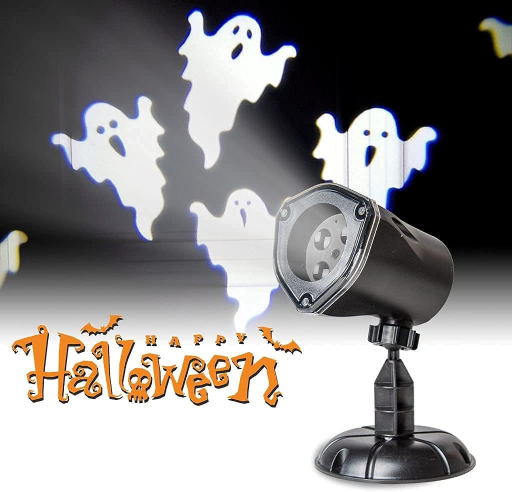 Ghost Projector Halloween Projector Lights Outdoor Decorations Mains Powered Waterproof for Window Patio Garden and Haunted House Decor