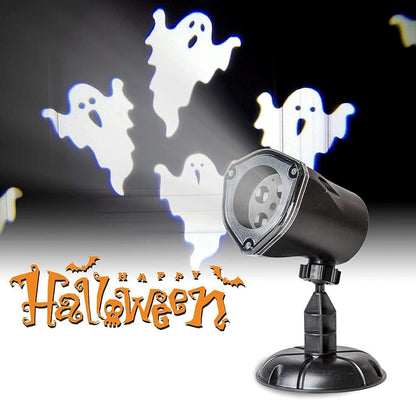 Ghost Projector Halloween Projector Lights Outdoor Decorations Mains Powered Waterproof for Window Patio Garden and Haunted House Decor