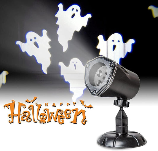 Ghost Projector Halloween Projector Lights Outdoor Decorations Mains Powered Waterproof for Window Patio Garden and Haunted House Decor