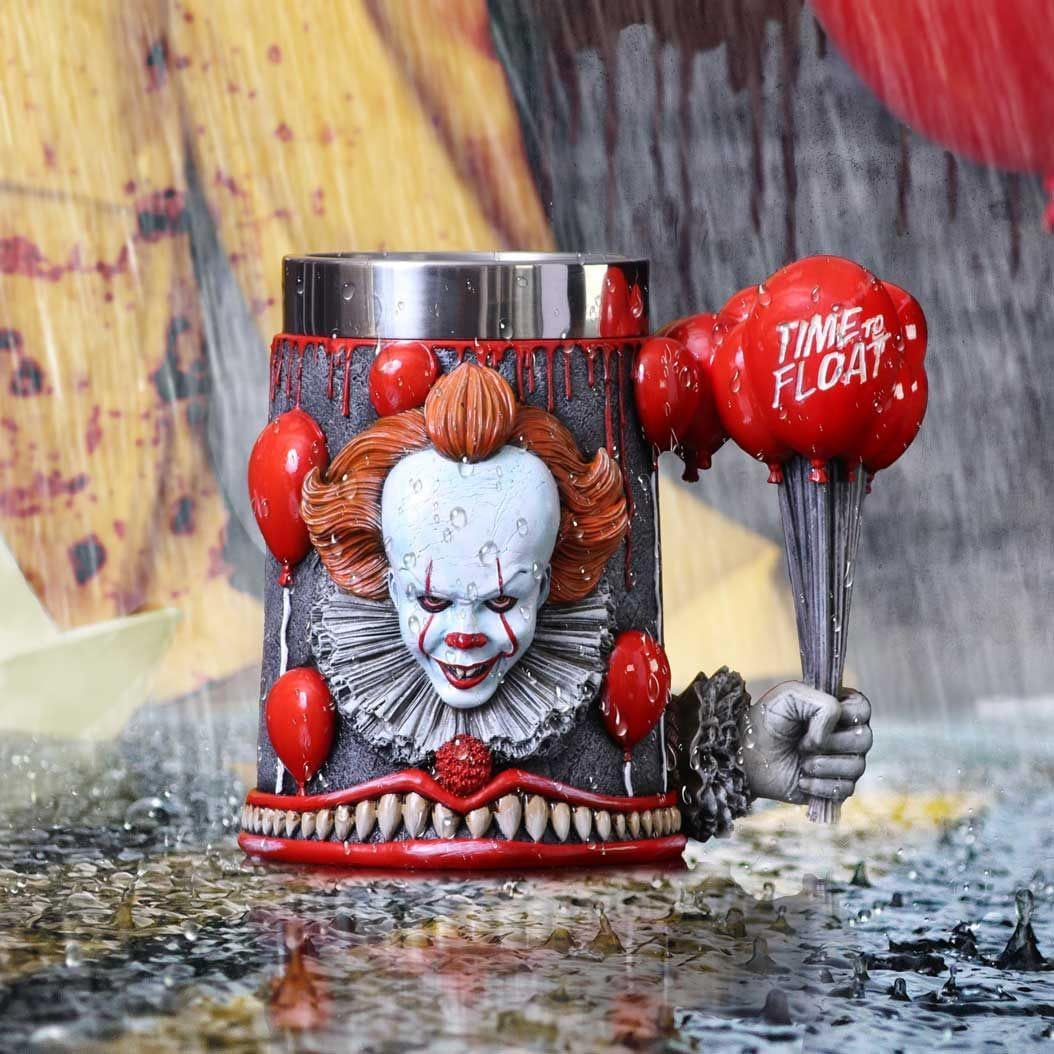 Officially Licensed IT Chapter 2 "Time to Float" Tankard, Red, 15.5 cm