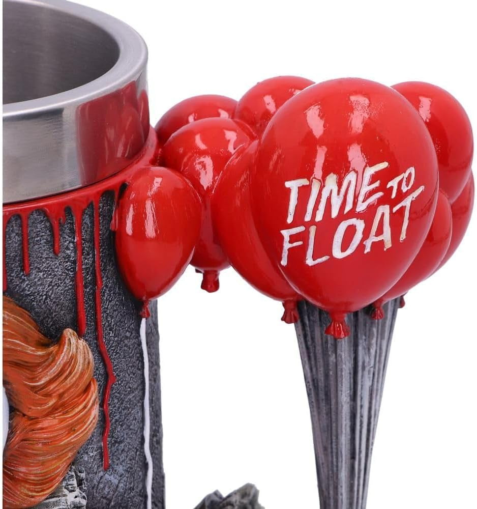 Officially Licensed IT Chapter 2 "Time to Float" Tankard, Red, 15.5 cm