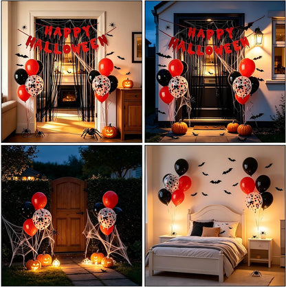 Halloween Party Decorations Set, Blood Drip Happy Halloween Banner