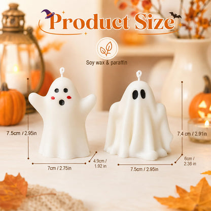 Halloween Ghost Scented Candle Set - 2 Piece Collection