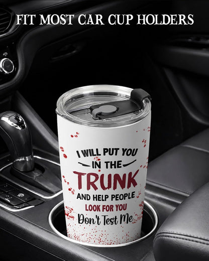 Halloween-Themed 20 Oz Tumbler for Horror Movie Enthusiasts, Perfect Spooky Season Gift