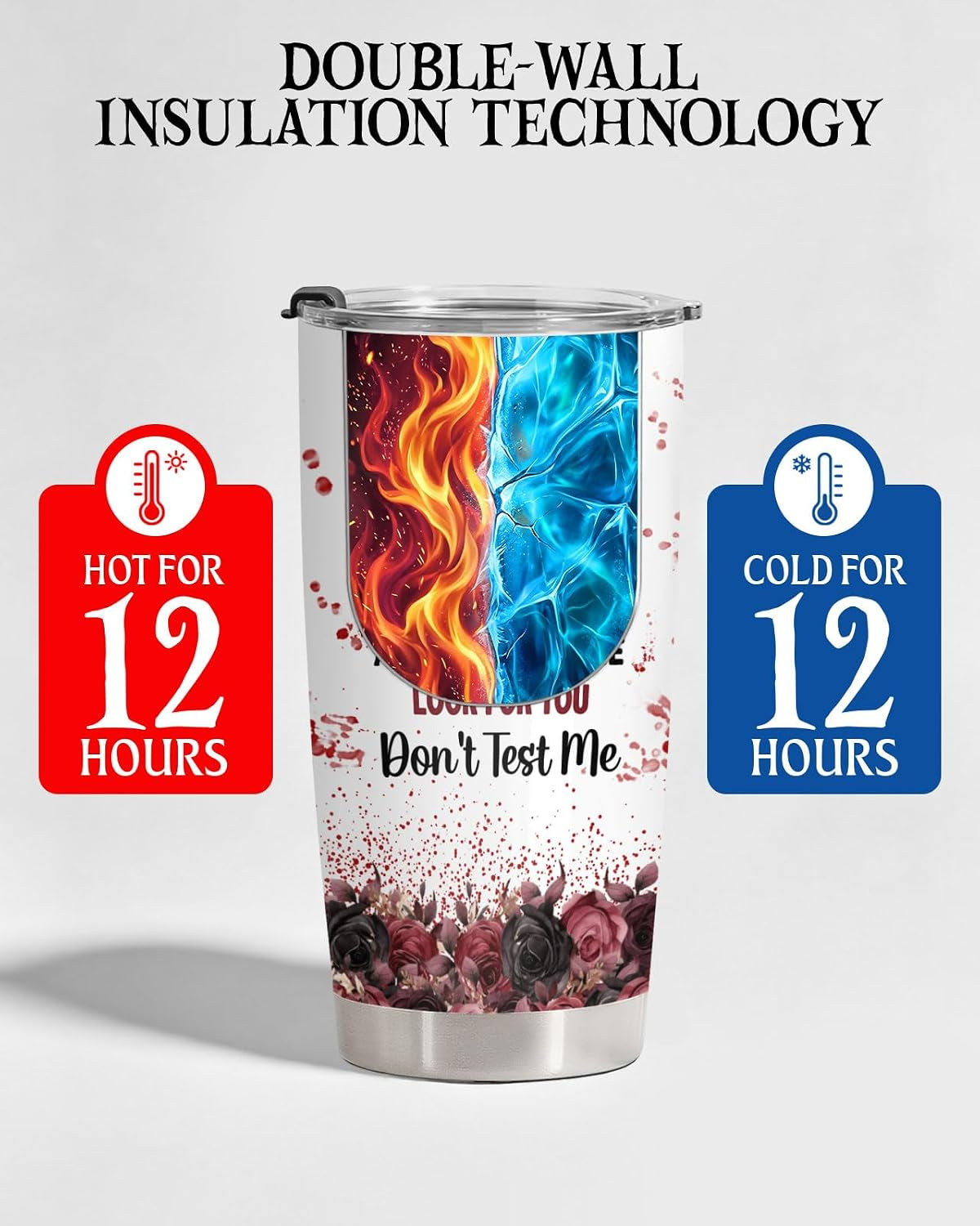 Halloween-Themed 20 Oz Tumbler for Horror Movie Enthusiasts, Perfect Spooky Season Gift